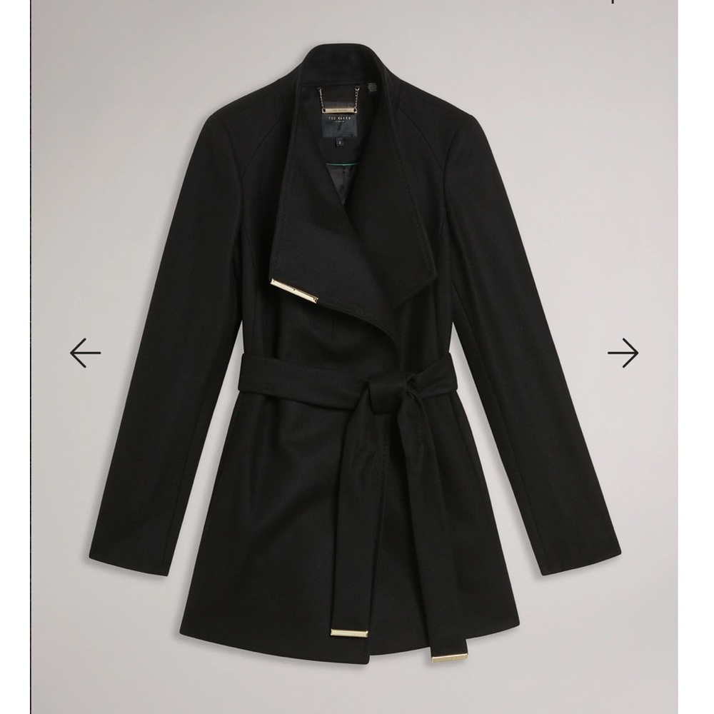 TED BAKER Rossier Short Wool Coat